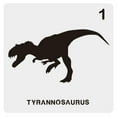 thumbnail image 3 of Creative and Colorful 12 Dinosaur Stencils for Children's Painting Projects, 3 of 9