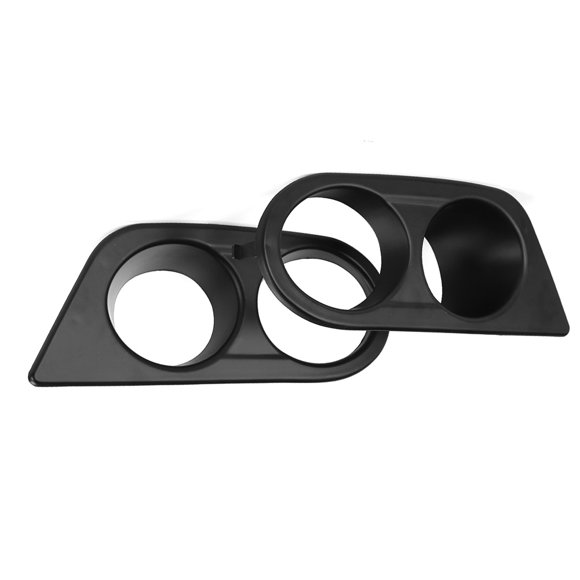 Senyar Couverture de Feu de Brouillard avant, Lunettes de Lampe de Voiture 2 Pcs Pare-Chocs avant Garde-Feu Double Trous Accessoire Automobile pour E46 M3 2001-2006
