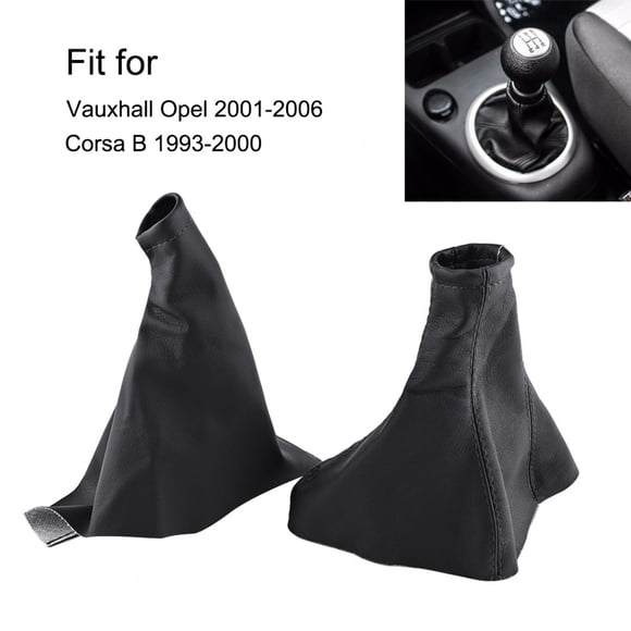 Gear Shifter Cover, PU Leather Gear Knob Gaiter Stylish Design For Car
