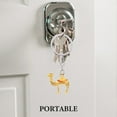 thumbnail image 4 of PTOOTP Set of 3 Stylish Camel Charm Keychains Zinc Alloy Key for Women Travel Accessories and Daily Use, 4 of 8
