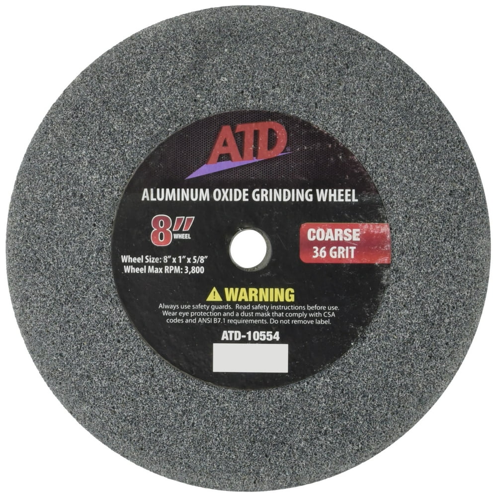 ATD Tools 8' COARSE GRIT GRINDING WHEEL 10554