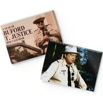 HomFairy Sheriff Buford Inspired Wall Calendar 2026, Smokeyy and the Badiit Theme, Funny Nostalgic Wall & Desk Calendar, Unique Christmas & Holiday Gift Idea