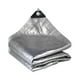 thumbnail image 1 of 99% Aluminum Shade Cloth Reflective Aluminum Shade Cloth Sunshade Cover with Grommet Net Sunscreen Fabric Shade Net, 1 of 1