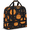 Multicolour 1, variant on Halloween Foldable Travel Duffel Bag for Women Men, Evil Pumpkin Weekend Overnight Carry On Bags with Shoe Compartment