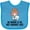 Turquoise, variant on Inktastic Best Hygienist Ever Mommy Girls Baby Bib