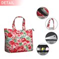 thumbnail image 2 of Pioneer Flower Floral Print Pattern Travel Tote Bags for Women Carry On,Large Weekender Bags for Women Travel,Multi Functional Duffle Bag for Work,Shopping,Sports, 2 of 5