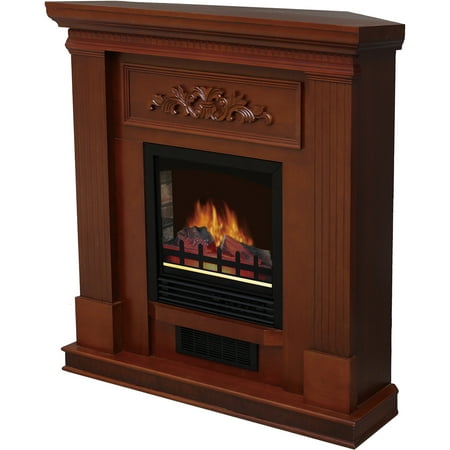 38``walnut Electric Fireplace Heater