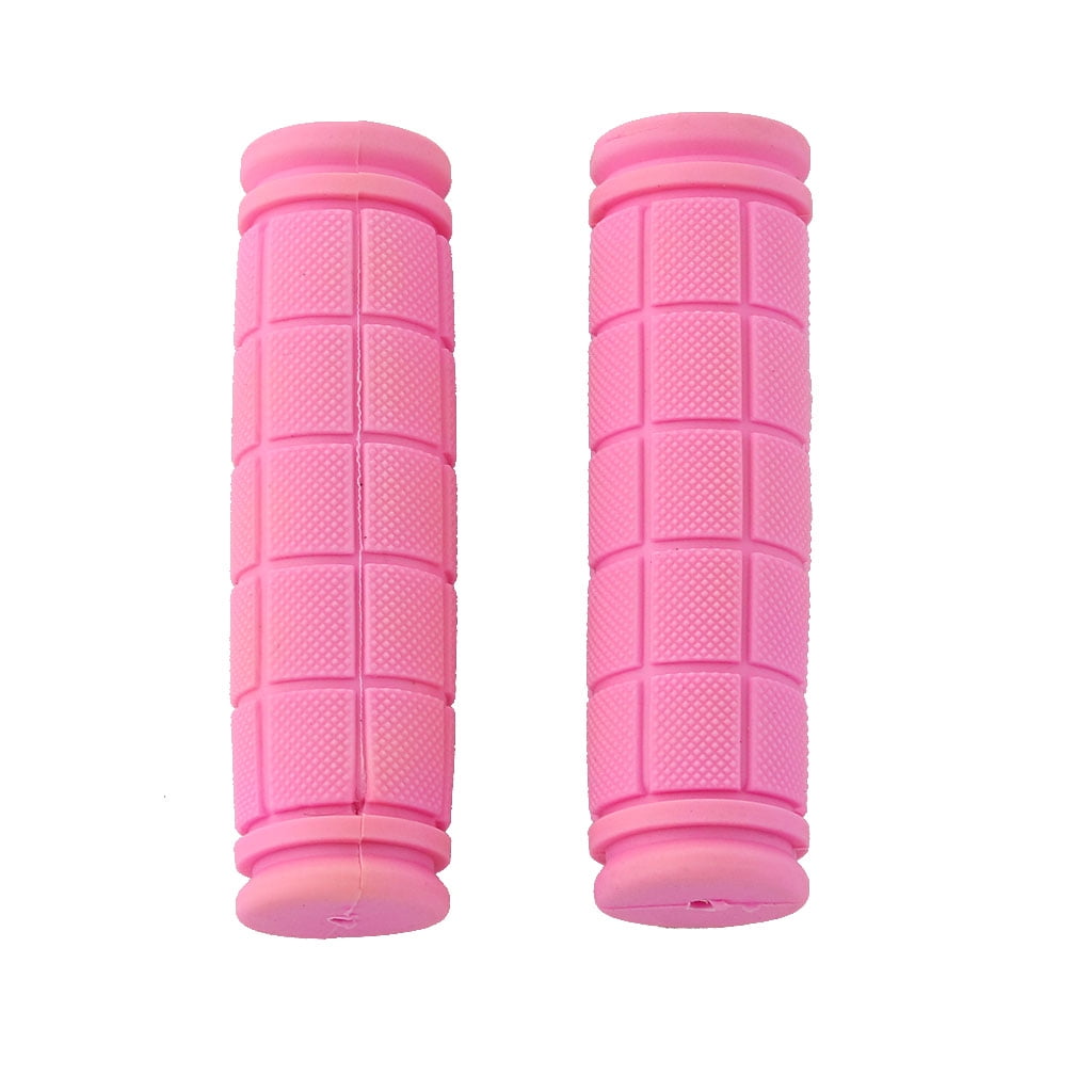 Skid-proof Soft Rubber 25mm Handlebar Grip Cover for Bike Bicycle Pink
