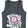 thumbnail image 3 of Instant Message - Feeling Jelly Jellyfish - Women's Racerback Tank Top, 3 of 6