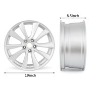 Milesub 19 x 8.5 Inch Replacement Wheels for Tesla Model 3 2017-2023, 19 Alloy Replacement Wheels Rims
