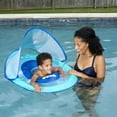 thumbnail image 2 of Bouée et pare-soleil Baby Spring Float - Homard bleu, 2 of 3