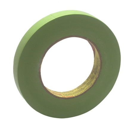 3/4 inch 233 plus Masking Tape Green, Highly conformable, provides the best adhesive transfer resistance, hugs curves, contours and provides outstanding paint lines By (Best Masking Tape For Decorating)