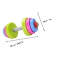thumbnail image 2 of HORIALENCE 1 Set Plastic Dumbbell Toy Hand Eye Arm Coordination Ergonomic Handle Design for Home Use, 2 of 8