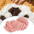 thumbnail image 6 of Chunky Wool Yarn Arm Knitting Yarn Bulky Yarn for Scarf Macrame Rug Making Pink, 6 of 8