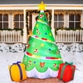 thumbnail image 4 of Árbol de Navidad inflable Joiedomi 6 pies con Luces LED, 4 of 7