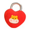 thumbnail image 4 of Almohada con forma de corazón para el Día de San Valentín, cojín relleno, cojines traseros cálidos, juguete suave, regalos del Día de San Valentín , marrón Sunnimix Cojín Corazón, 4 of 8