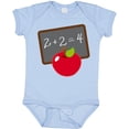 thumbnail image 3 of Inktastic Chalkboard and Apple School Boys or Girls Baby Bodysuit, 3 of 5