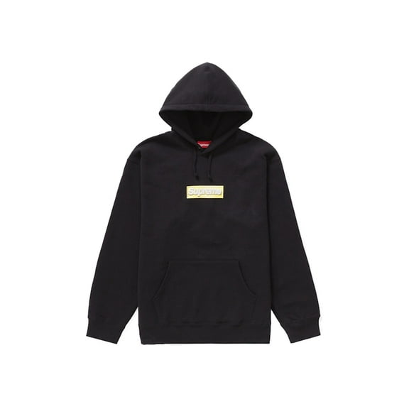 Supreme Men's Bling Box Logo Hooded Sweatshirt Black, from StockX