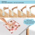 thumbnail image 4 of 6PCS Dish Towels and Dish Cloths Reuseable Dishcloths Sets for Washing Dishes, Cooking, Baking Size 11" x 11" Pink and Brown Tie-dye Flowers, 4 of 9