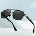thumbnail image 1 of Gafas de sol polarizadas de moda para hombres y mujeres, gafas de sol retro de metal anti-UV, gafas de sol decorativas de moda A695, 1 of 5