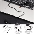 thumbnail image 1 of IDEANATEGRATE 2Ud Auriculares Colgantes Negros Inalámbricos Deportivos Ergonómico Confort Para Exterior, 1 of 7