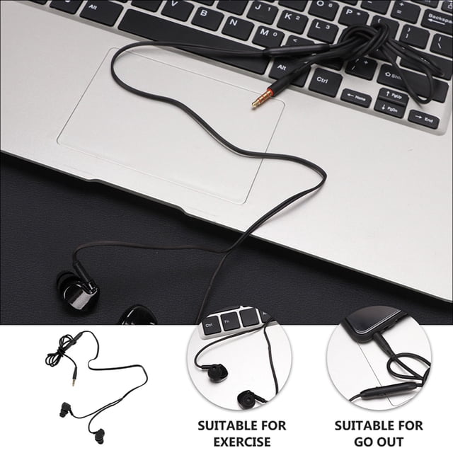 IDEANATEGRATE 2Ud Auriculares Colgantes Negros Inalámbricos Deportivos Ergonómico Confort Para Exterior