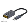 thumbnail image 2 of 3X PD100W para DC Square Jack A USB Tipo-C Cable de Carga Convertidor Compatible con el Cargador de Computadora Portátil, 2 of 5