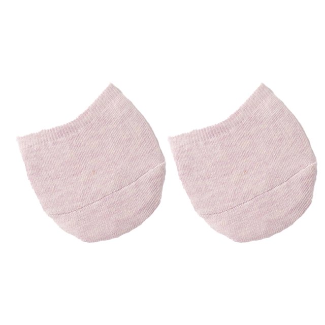 Qarigey Calcetines de verano para el antepié, calcetines cortos para cubrir los pies para niñas al aire libre que usan Medias Púrpura claro Qarigey AP009905-05