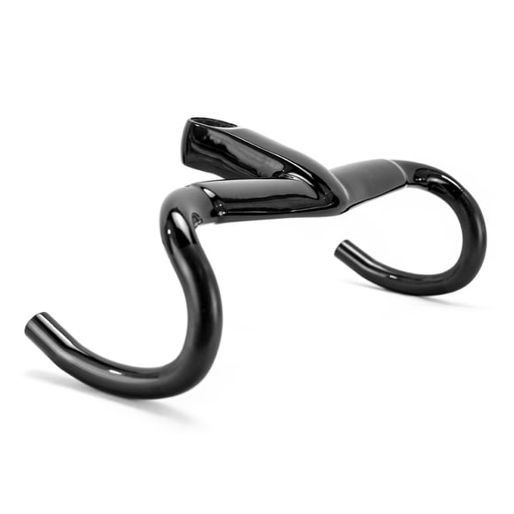 Manubrio integrado Trigon para bicicleta 420mmx120mm negro