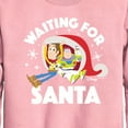 thumbnail image 2 of Toy Story - Waiting For Santa - Toddler And Youth Crewneck Fleece Sweatshirt, 2 of 4
