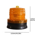 thumbnail image 2 of Lámpara De Baliza Magnética, Luces Solares Impermeables, Ahorro De Energía, Lámpara De Advertencia De Emergencia, Lámpara Ecológica Con Base Magnética matsuzay HA020741-00, 2 of 7