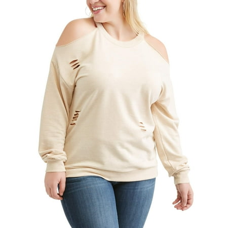 Poof Junior's Plus Long Sleeve Cold Shou