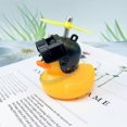 thumbnail image 1 of 1pc Quirky Duck-Shaped Motorcycle Handle Accent - Unique Car Decor - Durable & Stylish Accent for Your Ride, 1 of 4