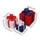 thumbnail image 3 of Juego de 3 Cajas de Luces Led Navideñas con Control Remoto, Decoración de Cajas de Regalo, Luces Led Multicolor, Decoración para Patio Interior y Exterior, Diseño Clásico, Ambiente Festivo de Vacacio, 3 of 5