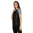 thumbnail image 4 of Inkmeso T-Shirt à Manches Courtes Uni pour Femmes Sportif Décontracté Basique, 4 of 7