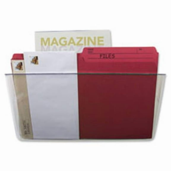 Storex  Magnetic Wall File Pockets- Smoke