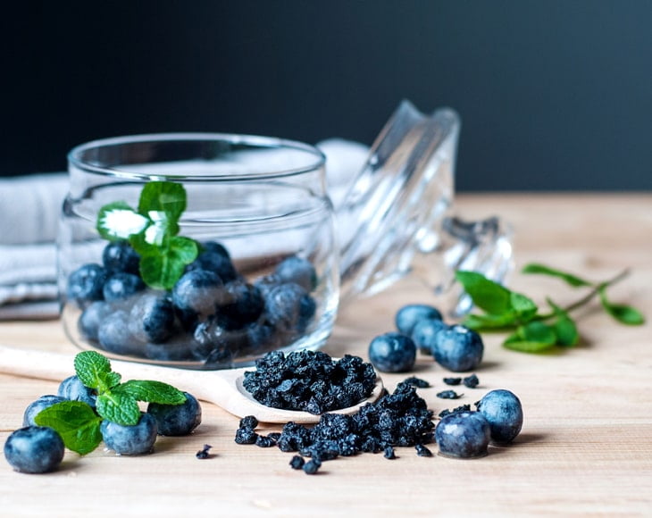 Organic Dried Blueberries, 4 Pounds — Non-GMO, Kosher, Raw, Vegan — by Food to Live