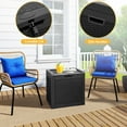 thumbnail image 5 of Dextrus 32-Gallon Resin Deck Box, Black Outdoor Storage, Waterproof & Durable, for Patio & Garden, 5 of 6
