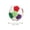 A44, variant on Cloth Bean Bags Of Nature Footbag Sack for Kick Ball Assorted Foot Bag Crochet for Adults Juggling Balls Beginners Multicolored Geometric