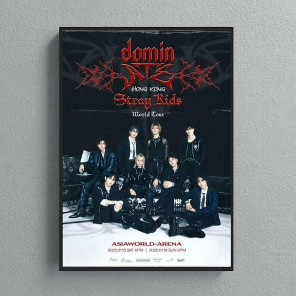Stray Kids Poster Concert 2025 Hong Kong Stray Kid Poster, Stray Kids Kpop Poster