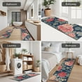 thumbnail image 5 of Pioneer Flower Floral Print Pattern Kitchen Rugs Sets Of 3,Kitchen Runner Rugs Non Skid Washable,Decorative Kitchen Floor Mats for Kitchen,Sink,Laundry,17"x30"+ 17"x47" + 17"x59", 5 of 6