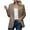 Khaki, variant on Trendy Jackets for Women Clearance Casual Blazer Open Front Office Blazer Jacket With Shoulder Pads Fall 3XL