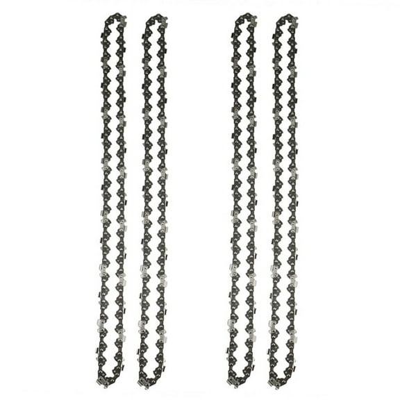 4Pcs 16 Inch 57 Drive Links Chainsaw Saw Chain Blade Wood Cutting Parts Mill