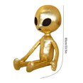 thumbnail image 2 of Cute Trend Cool Pu Alien Ugly Doll Peluche de juguete Funny Doll Rag Doll Pillow Gift-65 / 85cm JFHHH pequeña, 2 of 5