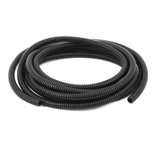 Unique Bargains Cable Wire Protective Heat Resistant Sleeve Sleeving 8mmx10mmx3.5m Black