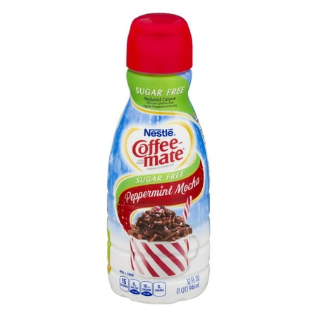 Coffee-Mate Sugar Free Coffee Creamer Peppermint Mocha, 32.0 FL OZ