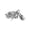 AS SHOWN, variant on 3D Metal Assembly Model DIY Puzzle Motorcycle Model Desktop Decoration