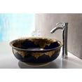 thumbnail image 4 of ANZZI Sauano 16.5" Bathroom High Tempered Glass Vessel Sink in Royal Blue, 4 of 5
