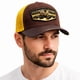 thumbnail image 5 of KNITE Gorra Farmer Rooster Gold Trucker Hombre Ajustable Estilo Rancho Gallo Oro, 5 of 5