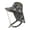 Green, variant on Mosquito Head Net Hat-Camo UPF 50 Wide Brim Sun Hat with Bug Net and Neck Flap for Hiking, Camping, Fishing, Men and Women, Green